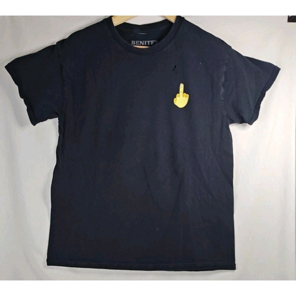 Benitez‎ By Baylen Levine Summer School Limited Edition T-Shirt Sz Medium Finger